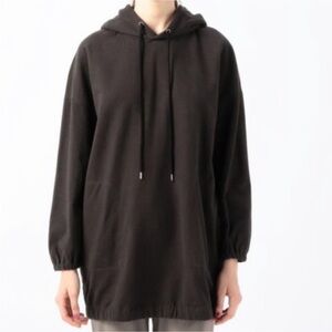 Women’s James Perse Los Angeles Oversized French Terry Hoodie Dress Sz 2